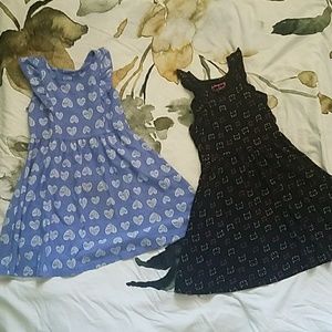 Girls flutter sleeve dresses